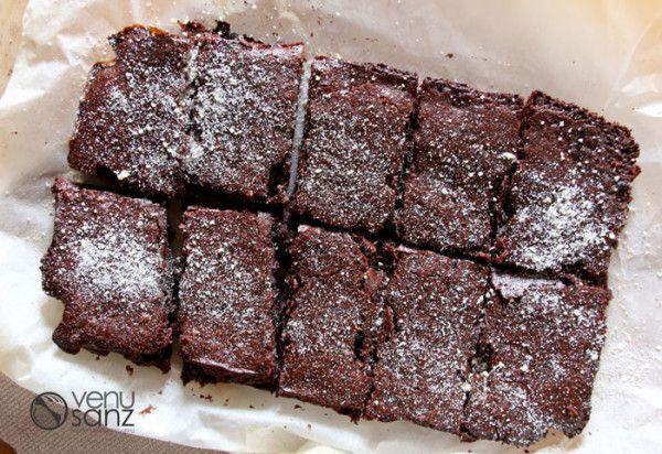 Brownie Vegano Sin Gluten Y Sin Azúcar Venu Sanz Chef