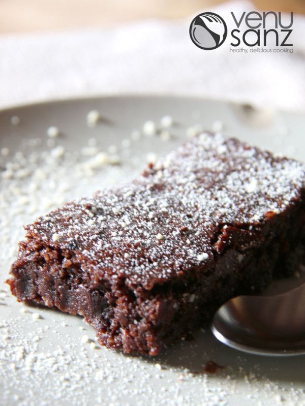 Brownie Vegano, Sin Gluten Y Sin Azúcar - Venu Sanz Chef