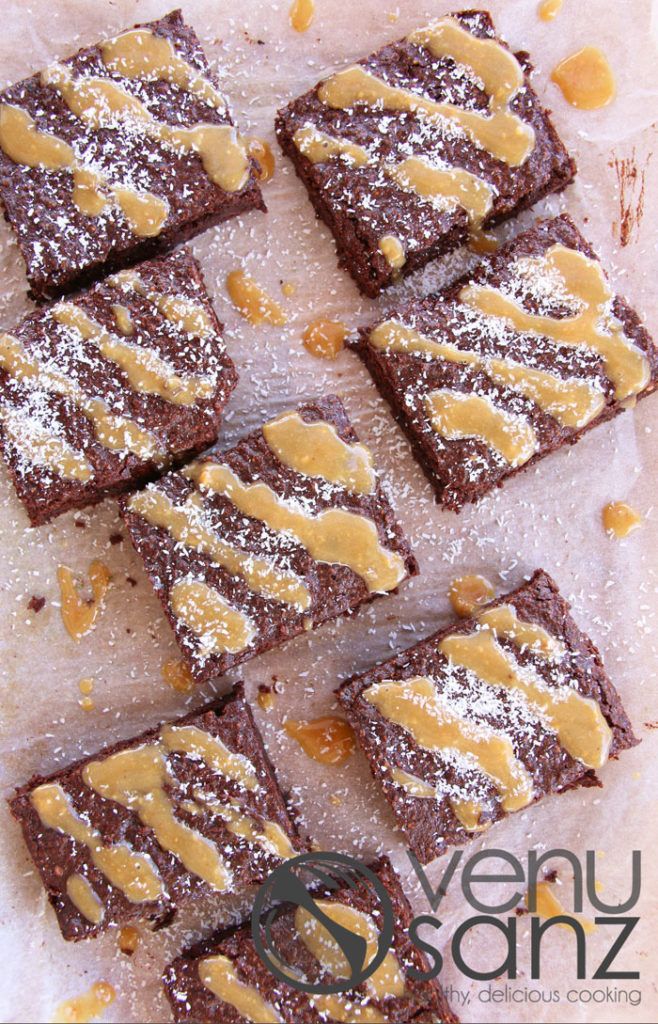 Brownie vegano, sin gluten, sin azúcar y sin soja Venu Sanz Chef